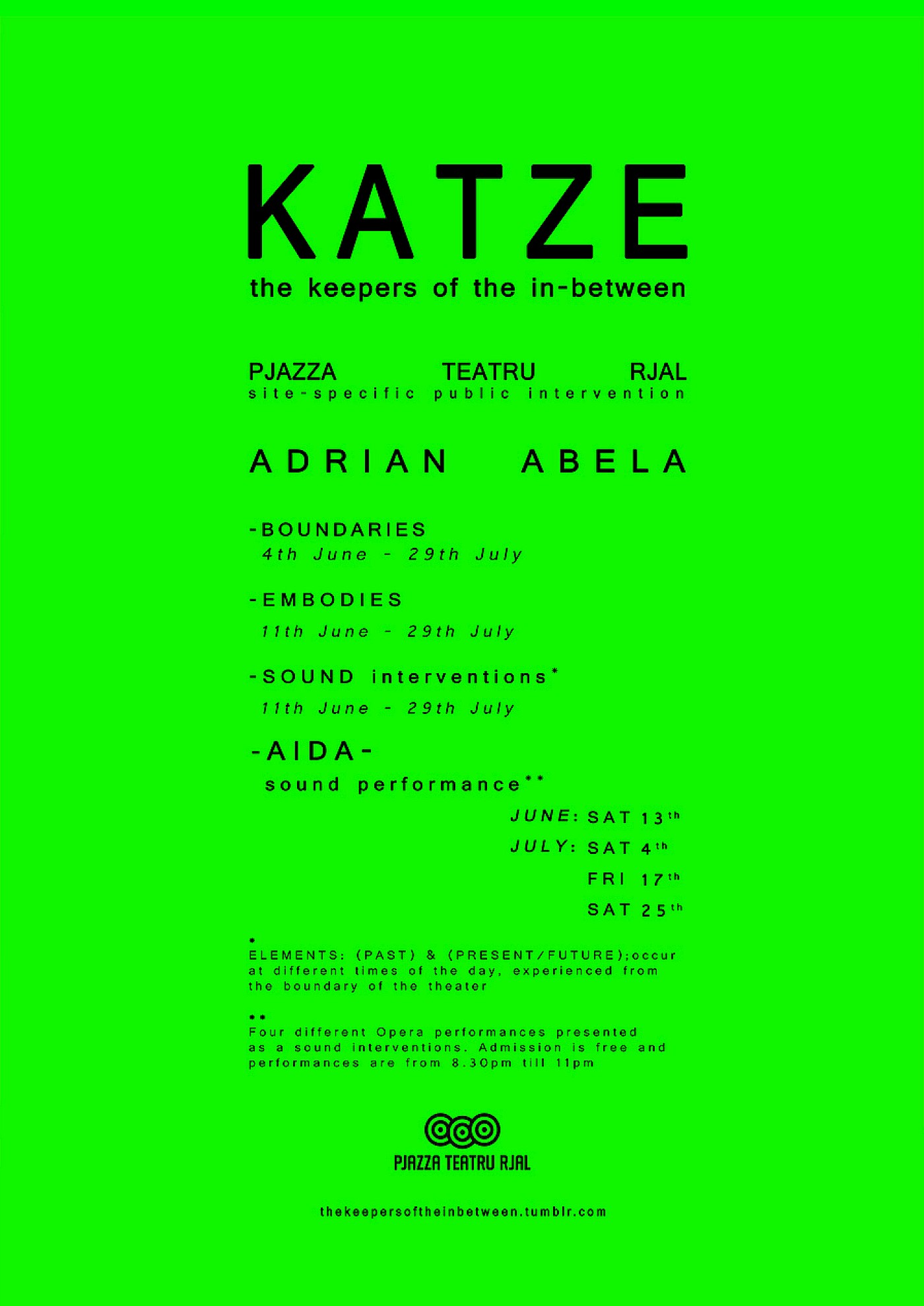 2014 KATZE - keepers of the in-between